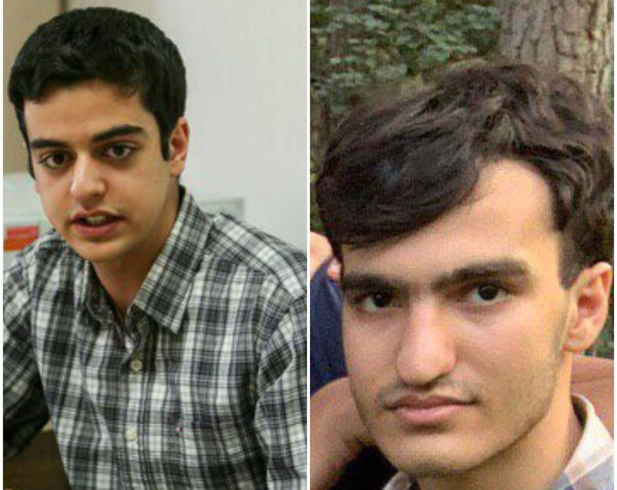 Al-Younesi-Amirhossein-Moradi Iran: Elite-Studenten in Hinrichtungsgefahr