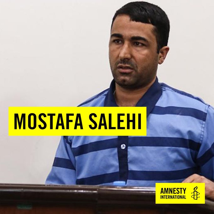EevgvAQXkAQM0DJ Amnesty International verurteilt die Hinrichtung des Demonstranten Mostafa Salehi,