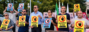 Protest Against Executions in Iran